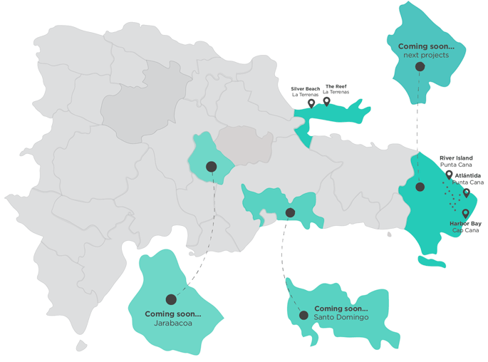 Mapa de proyectos