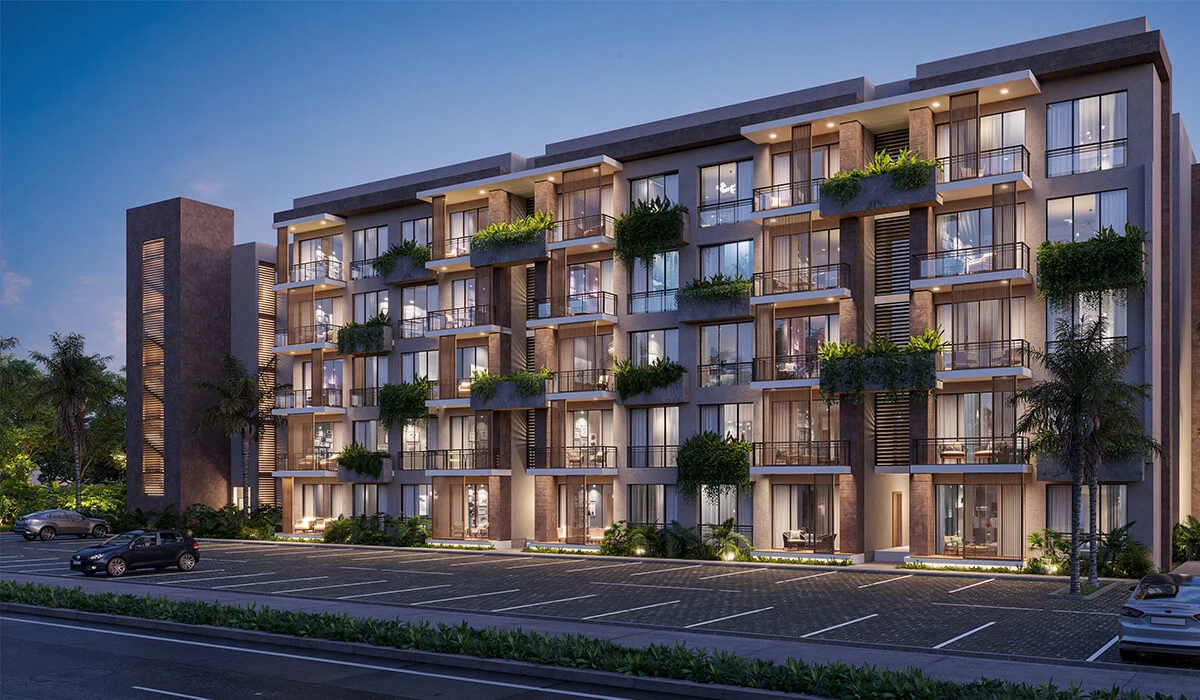 Render exterior principal Riviera Bay